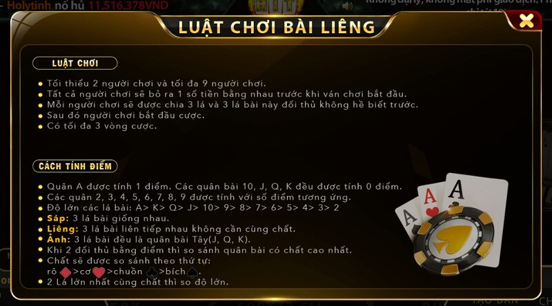 Liêng là gì? Hướng dẫn chơi Liêng Hit club