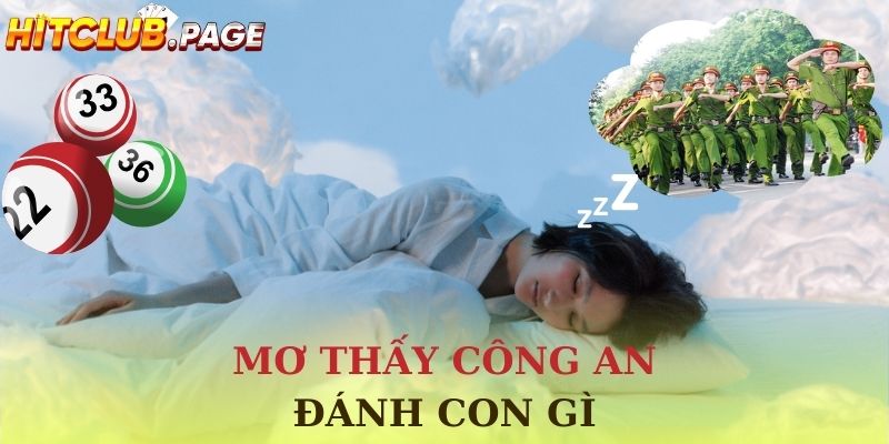 mơ thấy công an